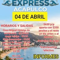 Promoción Acapulco marzo